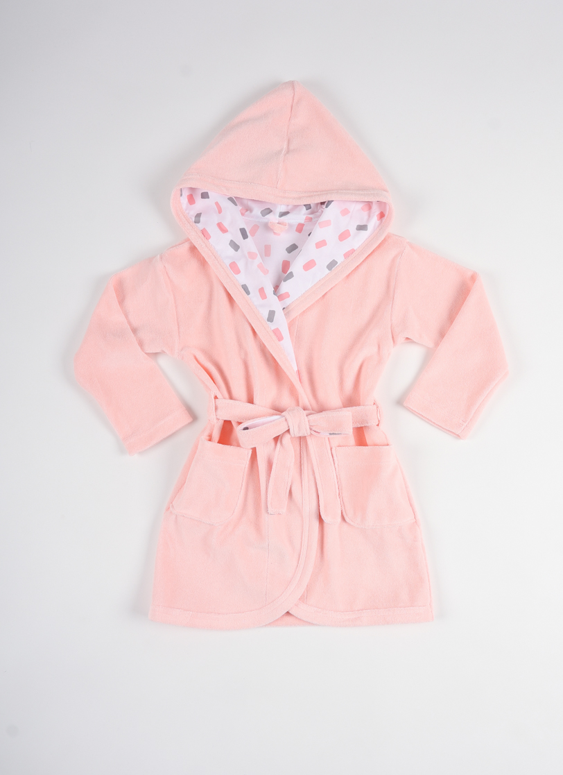 J19B-14W101 b.344 , Dečiji ženski bade-mantil J19B-14W101 b.344 , Dečiji ženski bade-mantil